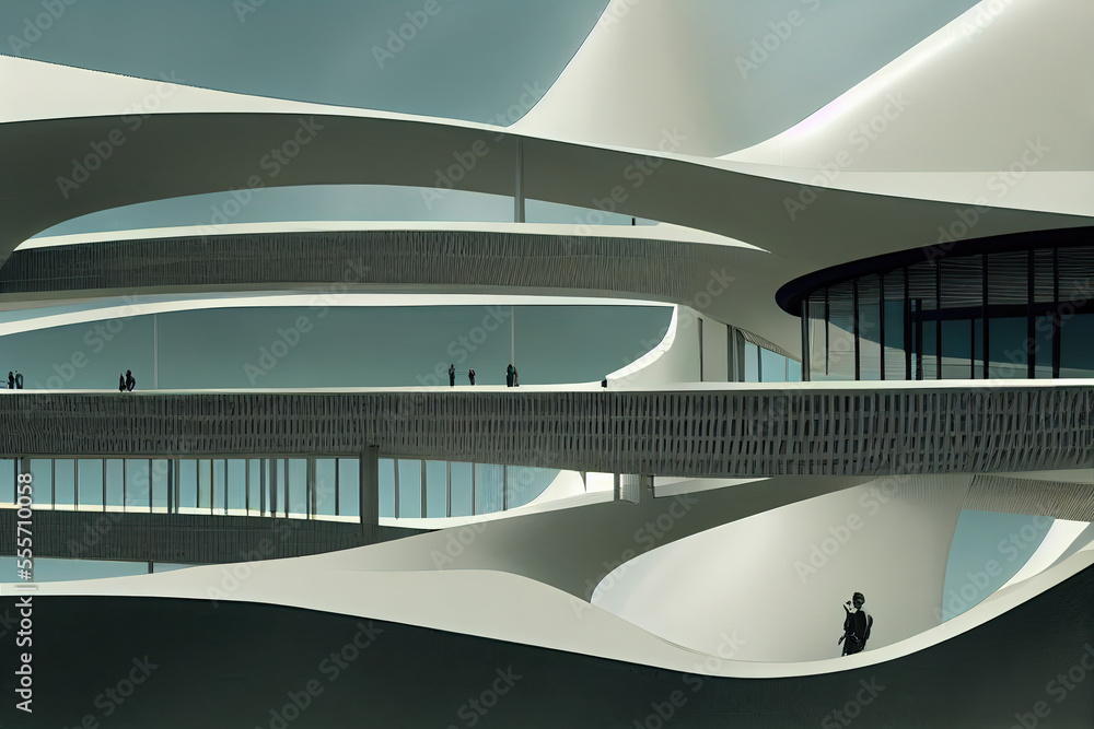 Fototapeta premium City of the future