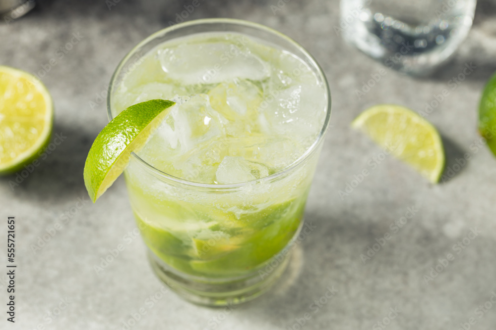 Boozy Refreshing Guaro Sour Cocktail Boozy Refreshing Guaro Sour Cocktail