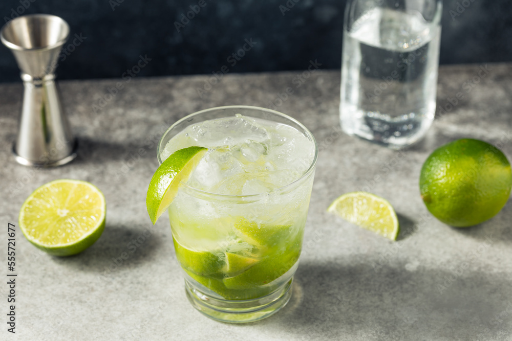 Boozy Refreshing Guaro Sour Cocktail