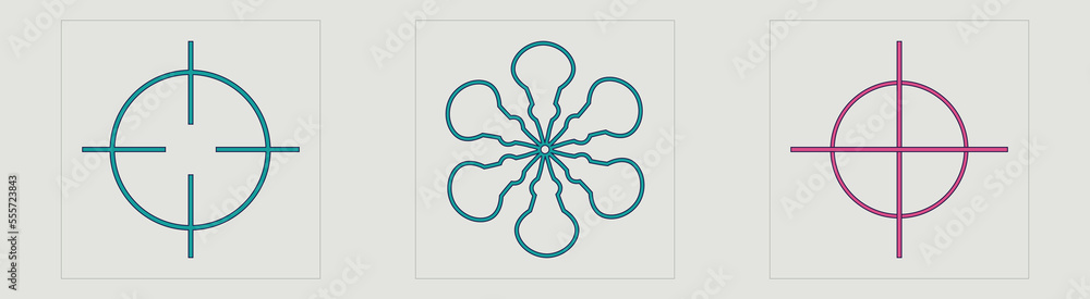 Vector set of Y2K. Extraordinary Graphic Assets. Cyberpunk elements. Anti-design. Vector illustration Vector set of Y2K. Extraordinary Graphic Assets. Cyberpunk elements. Anti-design. Vector illustration