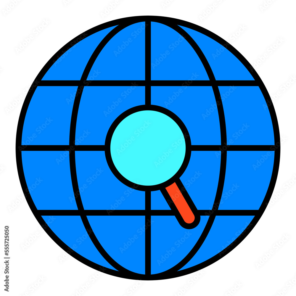 Browser Filled Line Icon Browser Filled Line Icon