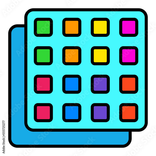 Apps Filled Line Icon