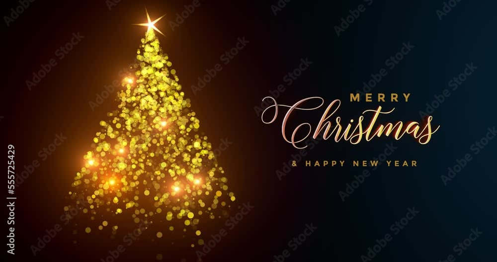 Christmas Background for logo animation Christmas tree wish sponsor card x mas happy new year gold Christmas Background for logo animation Christmas tree wish sponsor card x mas happy new year gold