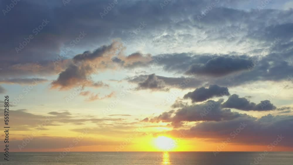 aerial view of Majestic sunset or sunrise landscape Amazing light of nature cloudscape sky .and Clouds moving away rolling colorful dark sunset clouds Footage timelapse..Nature environment background aerial view of Majestic sunset or sunrise landscape Amazing light of nature cloudscape sky .and Clouds moving away rolling colorful dark sunset clouds Footage timelapse..Nature environment background