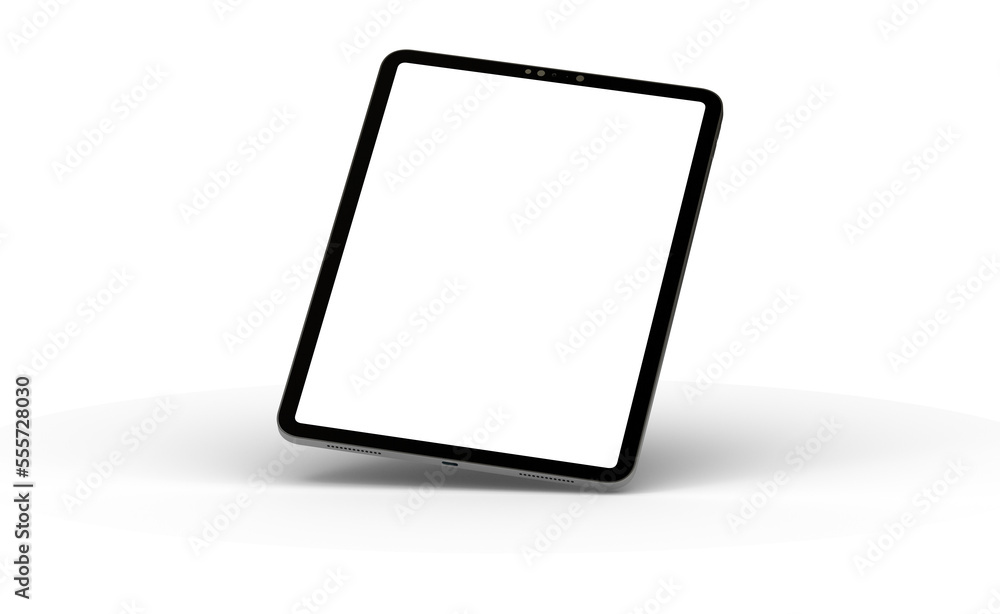 Tablet pc computer with blank screen 3d Tablet pc computer with blank screen 3d