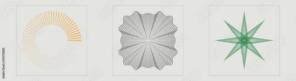 Vector Graphic Assets Set. Brutalism star and flower shapes. Modern abstract forms. Stars, starburst . Vector illustration Vector Graphic Assets Set. Brutalism star and flower shapes. Modern abstract forms. Stars, starburst . Vector illustration
