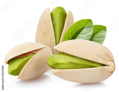 Wallpaper Mural Delicious pistachios, isolated on white background Torontodigital.ca