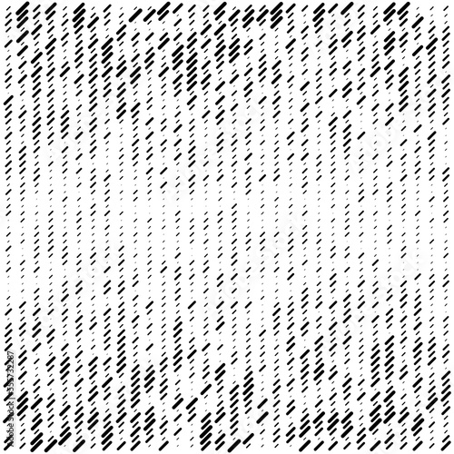 Abstract black lines, halftone pattern background. Vector illustration.