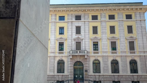 Piazza Pietro Perretta In Como, Italy photo