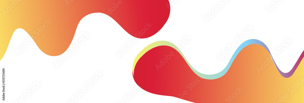 abstract colorful background. Dynamic shape vector background image 