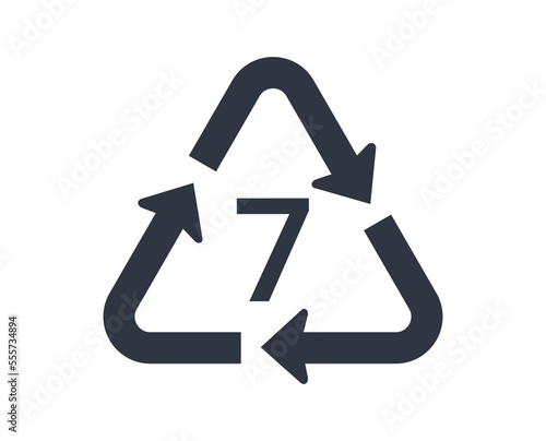 Other Plastic Types icon, number 7. 