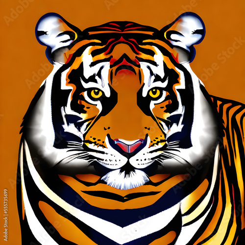Tigre du Bengale  generative ai