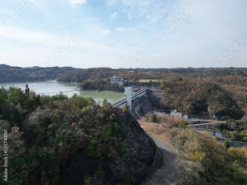 何気ない日常の日本の湖