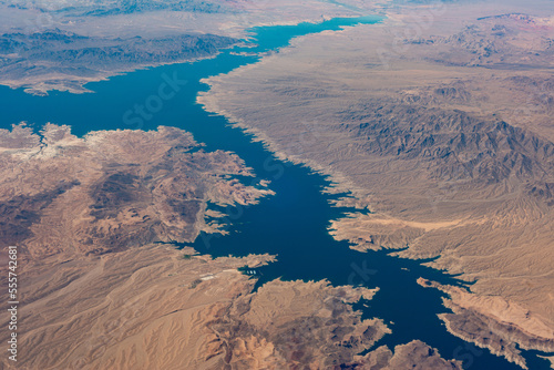 Aerial view of the Grand Canyon, Arizona. U.S.A.