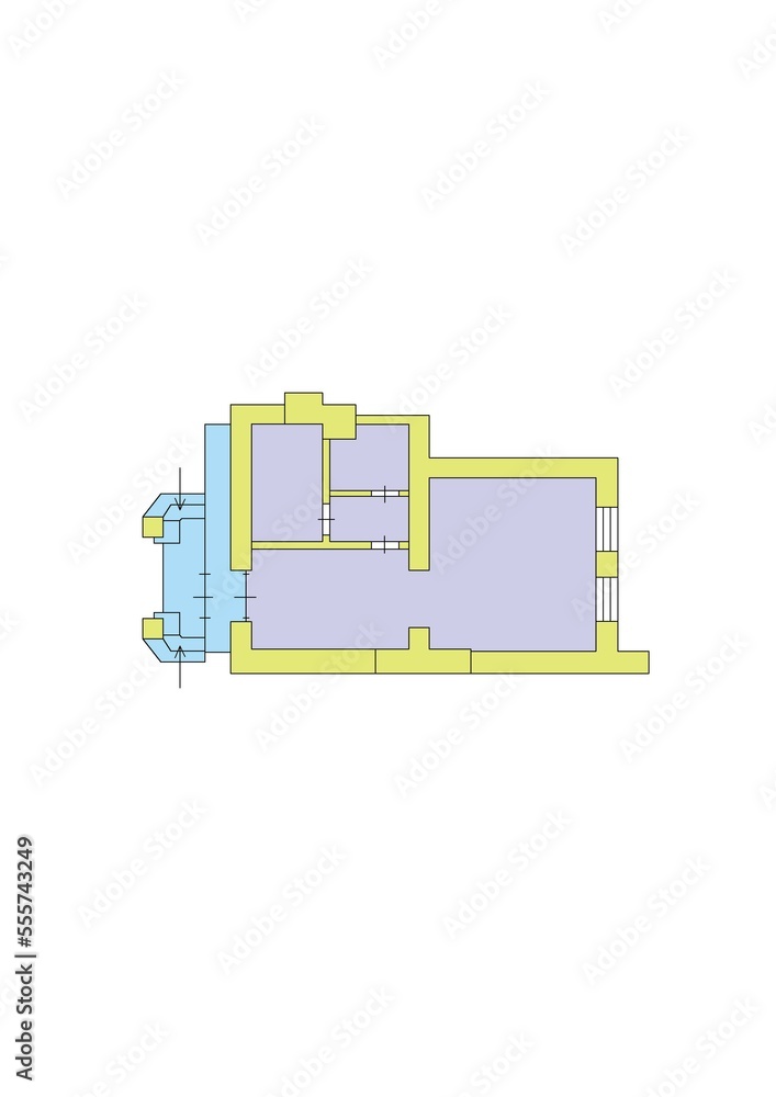 Isolated floor plan with black walls, blueprint of apartment, house. House plan. Architect plan. Isolated floor plan with black walls, blueprint of apartment, house. House plan. Architect plan.