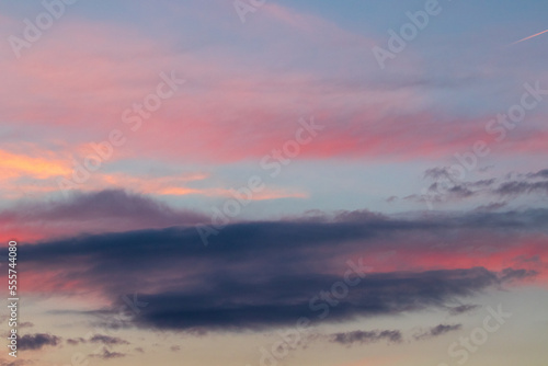 sky with clouds  and lots of colours at sunset © Ivaylo