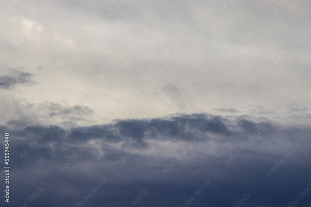 clouds in the sky over sunset