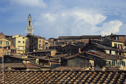 Torre del Mangia, Siena, Tuscany, Italy photo