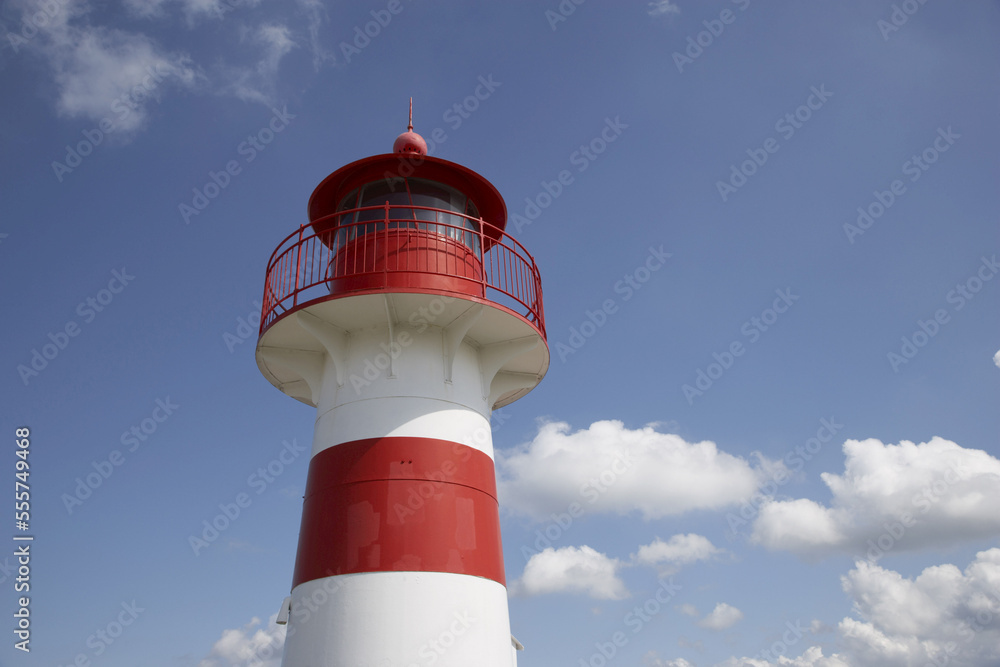 Lighthouse at Grisetaodde, Midtjylland, Jylland, Denmark Lighthouse at Grisetaodde, Midtjylland, Jylland, Denmark