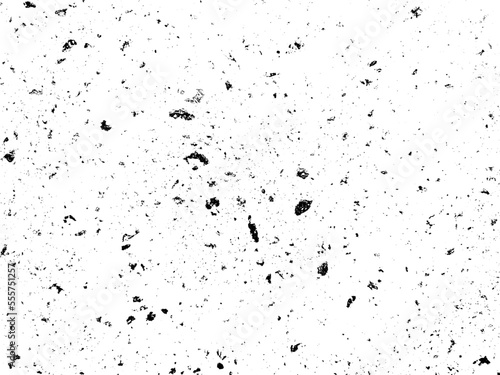 Abstract vector grunge texture with large and small coarse grains. Overlay texture, grunge stencil. Design element