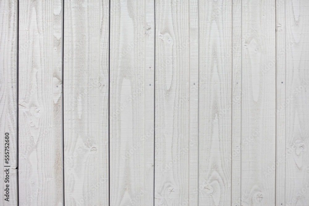 Close-up of bright, painted wooden wall, France Close-up of bright, painted wooden wall, France