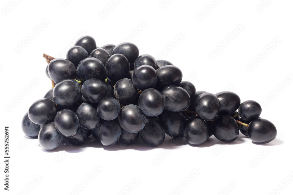Fresh blue grape isolated on white background Fresh blue grape isolated on white background