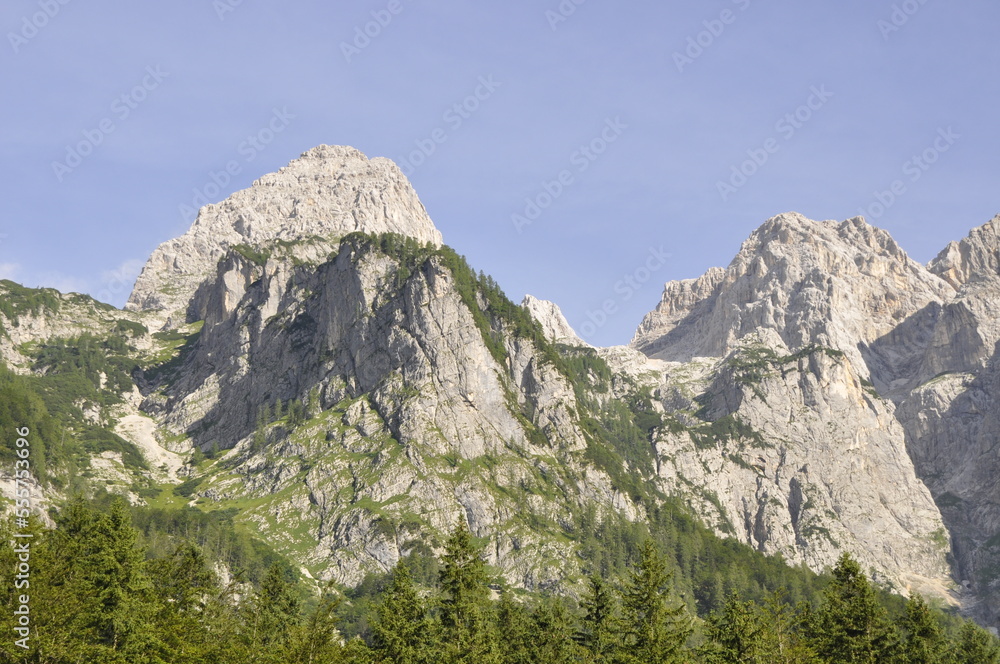 Alpy Julijskie, góry, Triglavski park, lato, wspinaczka, 
