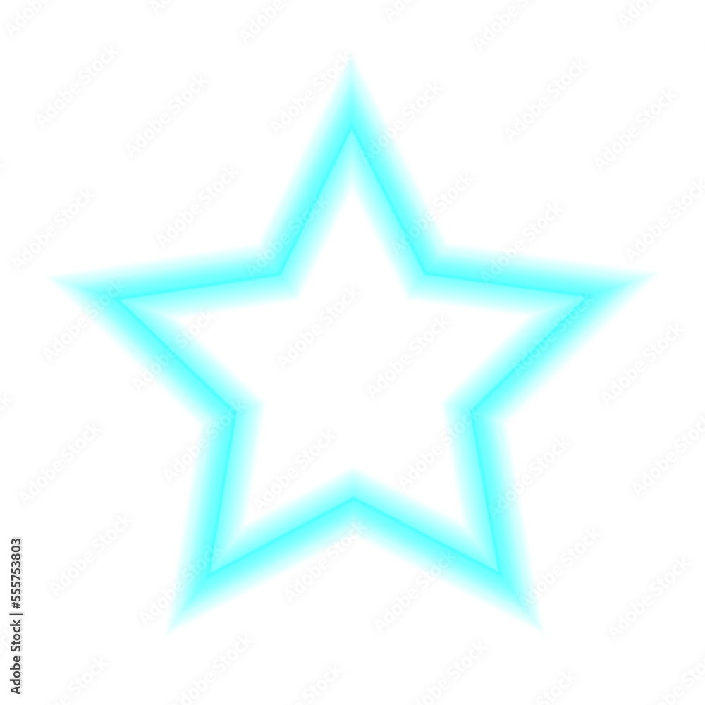 Blue Neon lamp, glowing star icon. Button for presentation design. Fluorescent object. Luminescent illumination ad Sign holiday shape. Png. Blue Neon lamp, glowing star icon. Button for presentation design. Fluorescent object. Luminescent illumination ad Sign holiday shape. Png.