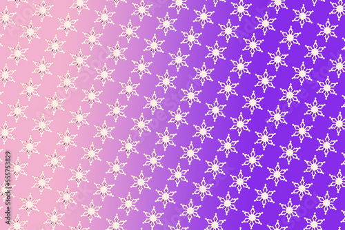 christmas snowflakes pattern pink background