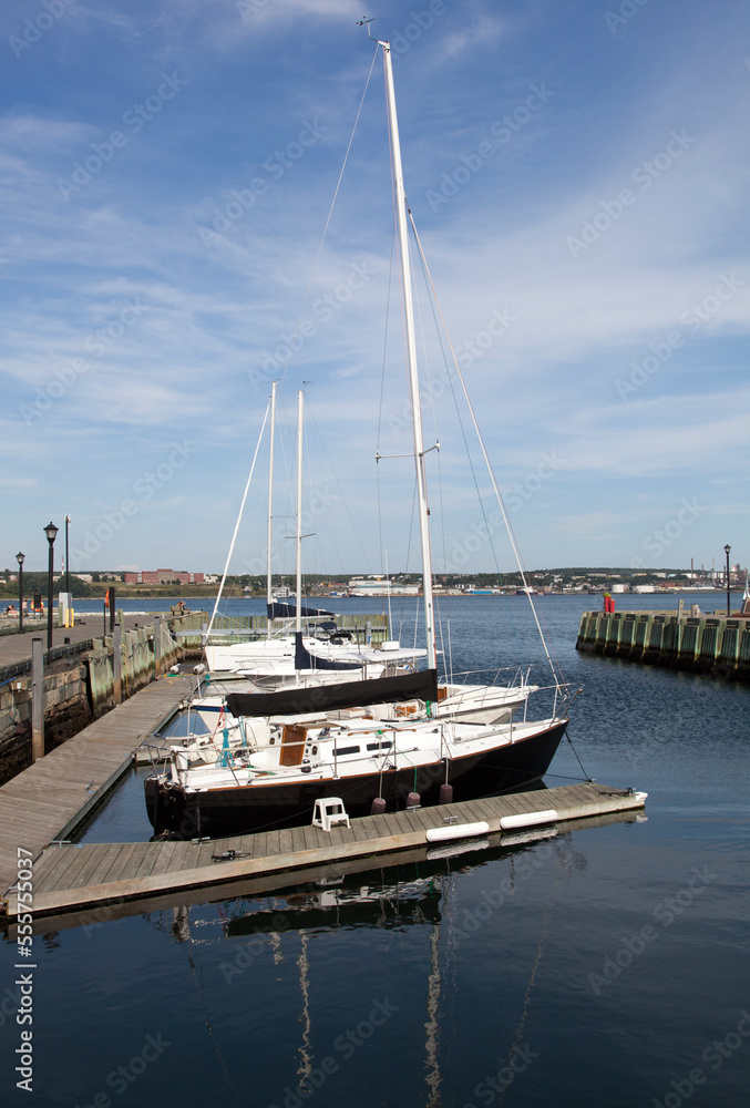 Halifax City Marina Moored Yachts