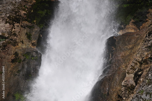 Wodospad Savica  Bohinj  S  owenia  Triglavski Park  woda  rzeka  potok  krajobraz  kaskada 