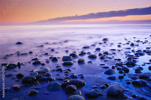 Carmanah Creek at Dusk Pacific Rim National Park British Columbia, Canada photo