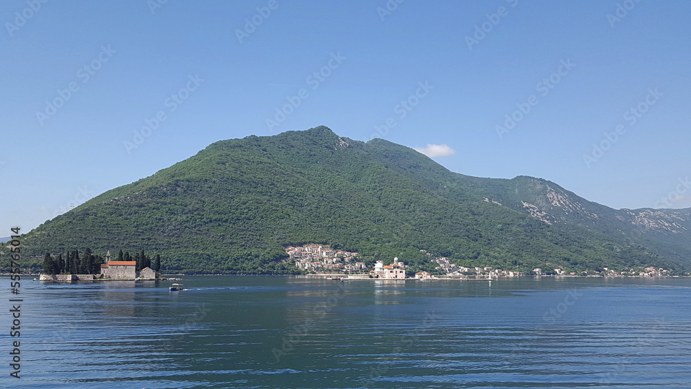 MONTENEGRO-Kotor Bay are a series of coves on the southern Dalmatian coast of the Adriatic 
Sea in Montenegro