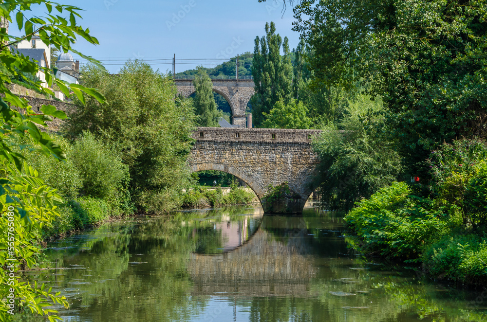Stone bridge in Luxembourg Stone bridge in Luxembourg