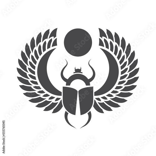 Egyptian scarab icon