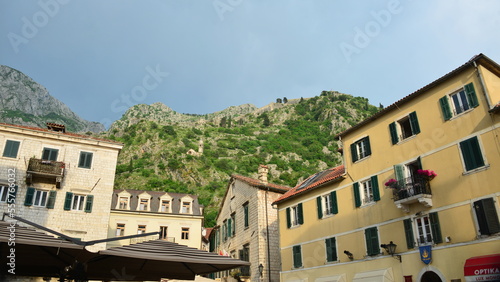MONTENEGRO-Kotor Bay are a series of coves on the southern Dalmatian coast of the Adriatic Sea in Montenegro © GCphotographer