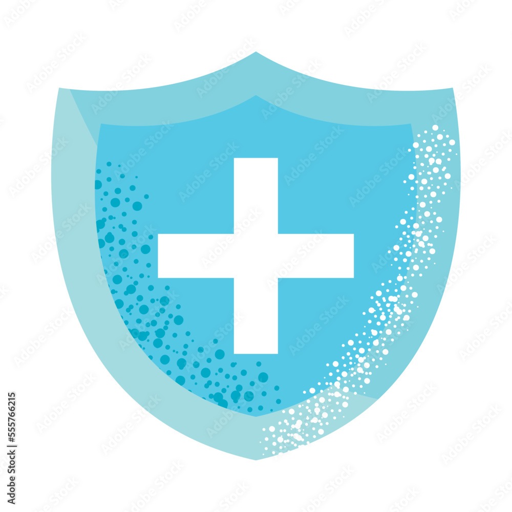 Obraz premium medical shield cross