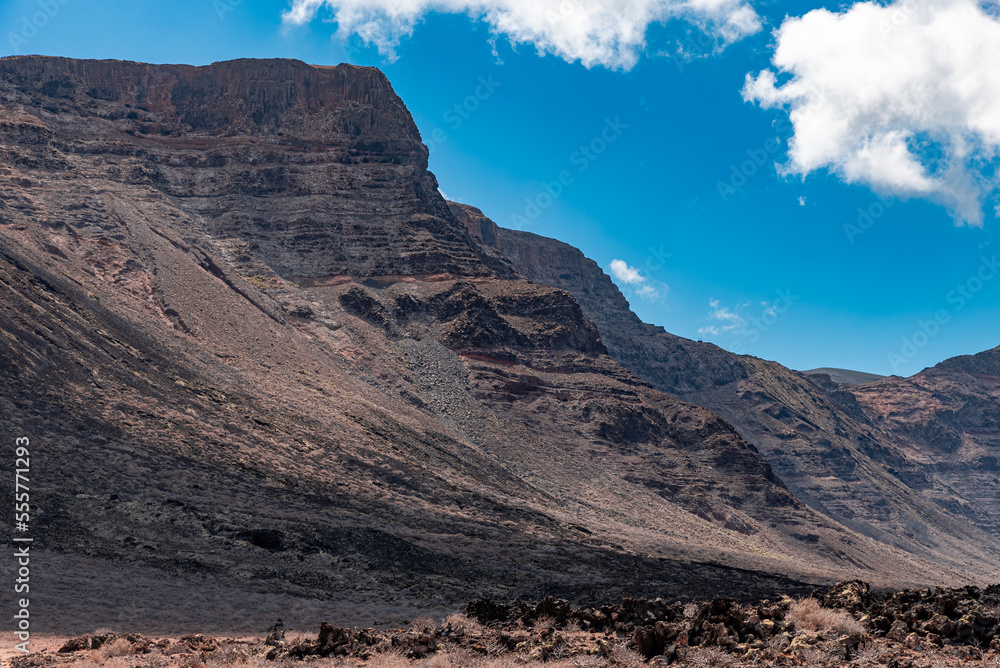 landscape with blue sky and clouds landscape with blue sky and clouds