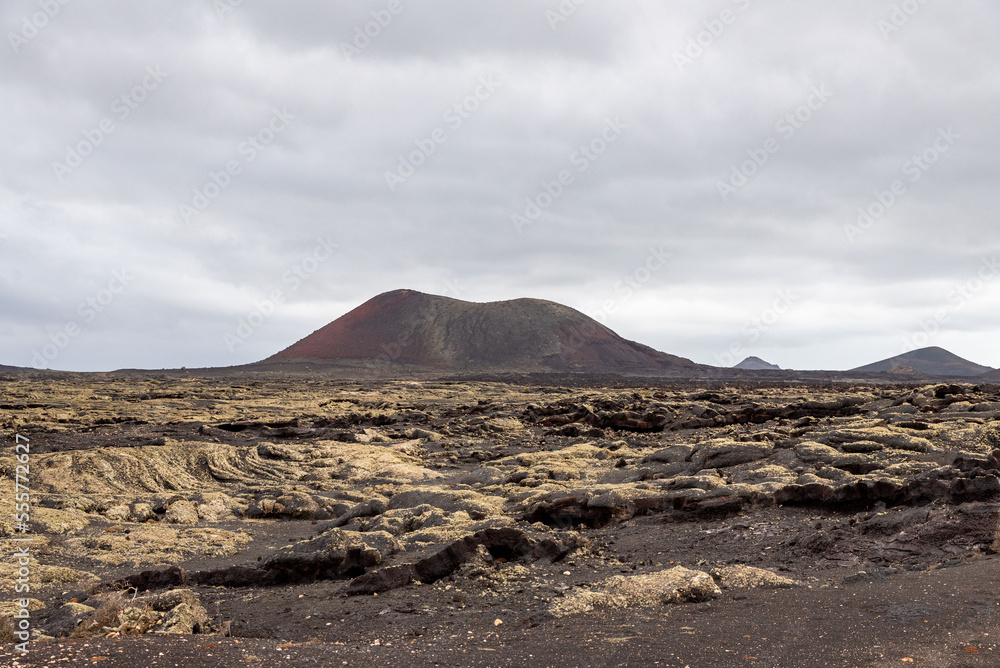 volcano in island