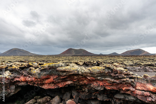 volcanic crater of volcano