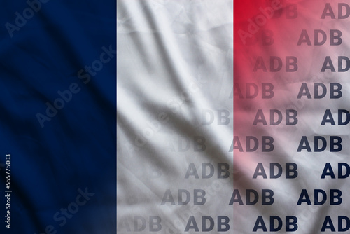 France flag ADB symbol union photo