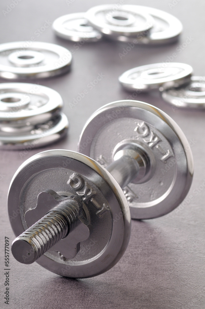 Dumbbell and Weights Dumbbell and Weights