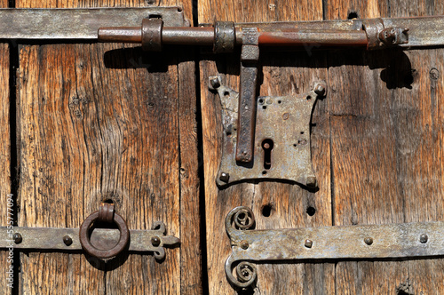 Old Fashioned Door Lock photo