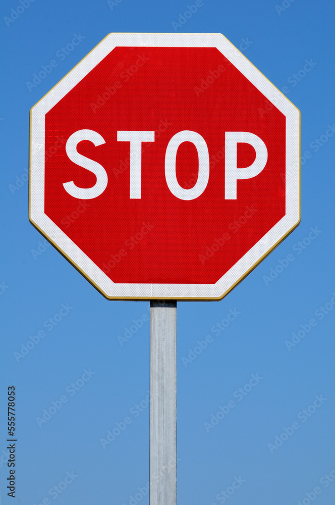 Stop Sign, Montpellier, Herault, Languedoc-Roussillon, France Stop Sign, Montpellier, Herault, Languedoc-Roussillon, France