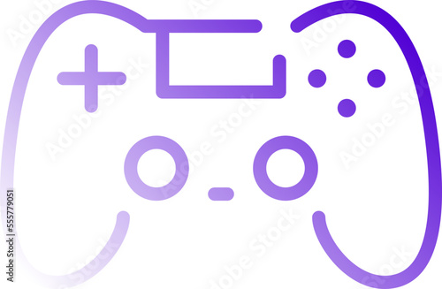 Simple gaming controller icon
