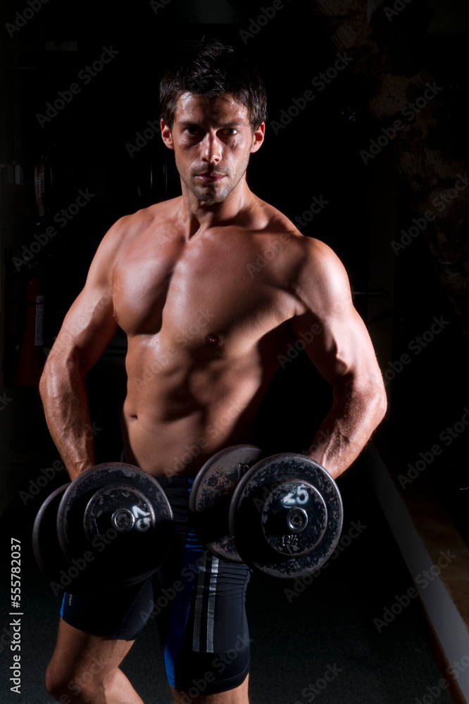 Man Working Out, Reef Playacar Resort and Spa Hotel, Playa del Carmen, Quintana Roo, Yucatan Peninsula, Mexico Man Working Out, Reef Playacar Resort and Spa Hotel, Playa del Carmen, Quintana Roo, Yucatan Peninsula, Mexico