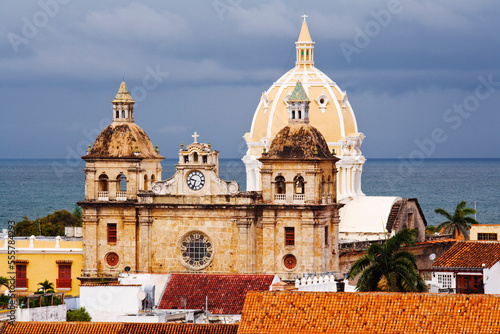 Iglesia de San Pedro Claver, Cartagena, Colombia photo