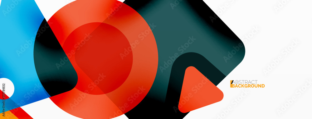 Primitive geometric shapes - line, triangle, square and circle composition. Vector geometric minimal abstract background for wallpaper, banner, background, landing page Primitive geometric shapes - line, triangle, square and circle composition. Vector geometric minimal abstract background for wallpaper, banner, background, landing page