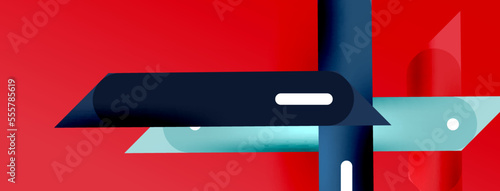 Background overlapping lines. Dynamic lines abstract wallpaper. Straight lines composition vector illustration for wallpaper banner background or landing page