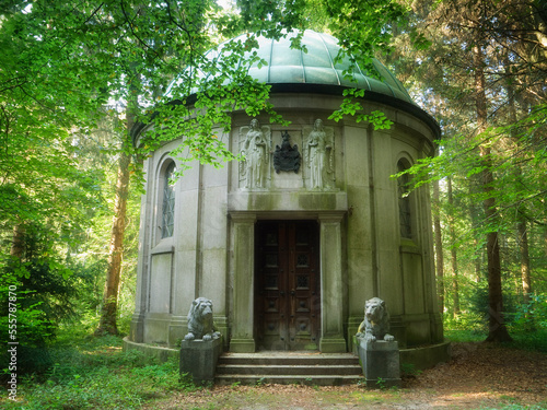 Crypt, Waldfriedhof, Munich, Bavaria, Germany photo